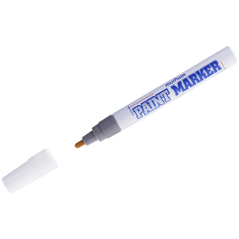 Маркер-краска серебро 4 мм РМ-06