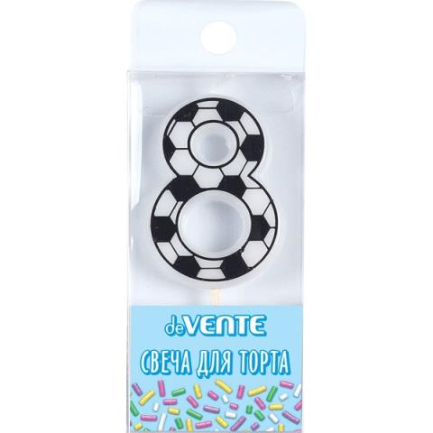 Свеча-цифра deVENTE 9060926 Футболист "8" Свеча-цифра deVENTE 9060926 Футболист "8"