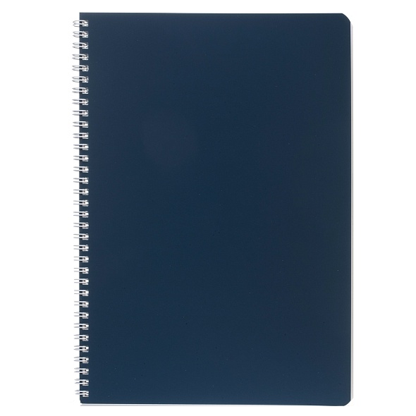 Тетрадь А4 96 л. (спираль) Хатбер SoloMatte- Сапфир 96Т4лВ1гр
