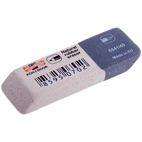 Ластик Koh-I-Noor Sunpearl 6541/40 серо-белый Ластик Koh-I-Noor Sunpearl 6541/40 серо-белый