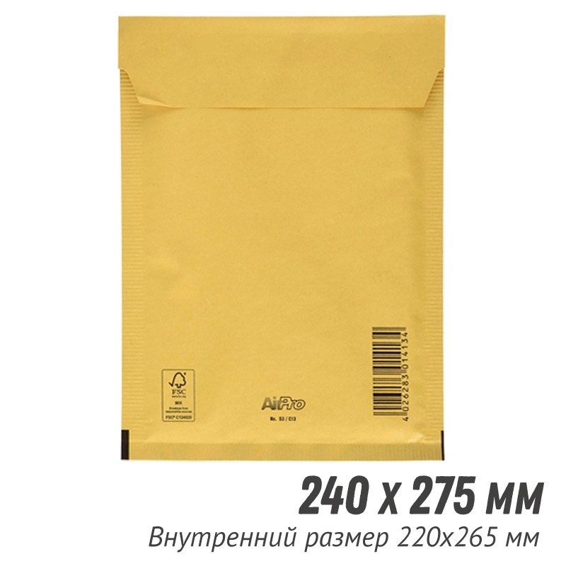 Конверт 240х275 противоударный 12218 Конверт 240х275 противоударный 12218