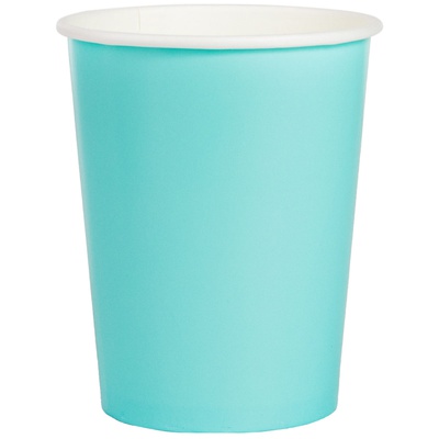 Стакан бирюзовый 250мл 6шт 1502-6214