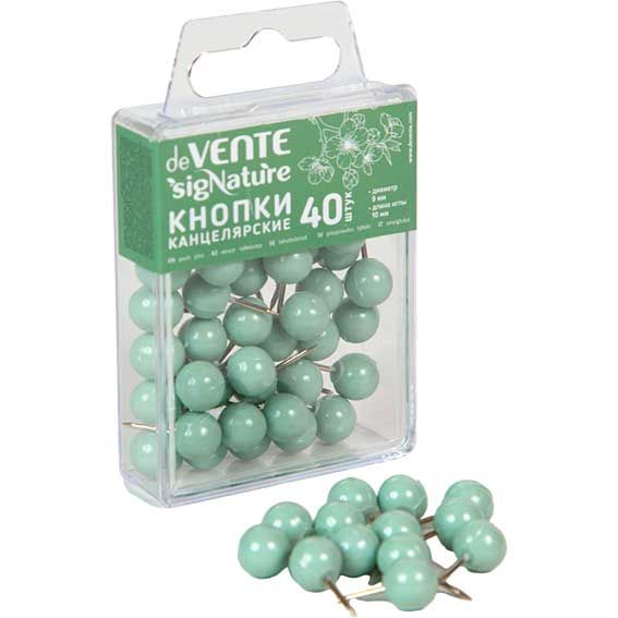 Кнопки-гвоздики 40 шт. deVENTE sigNATURE оливковый 4132513