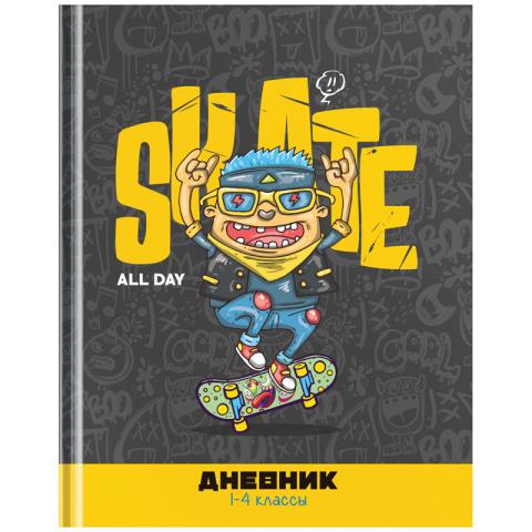 Дневник мл. кл. ArtSpace Skate all day Дм48т_44262