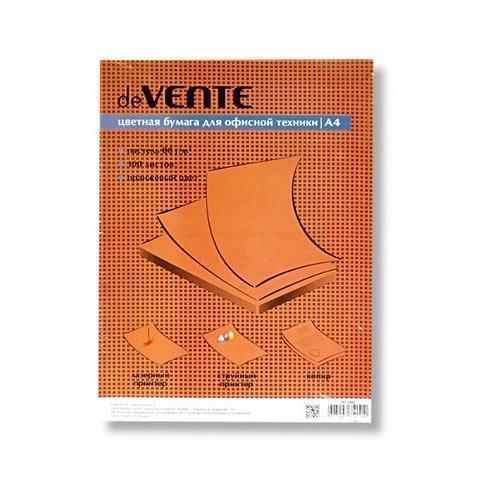 Бумага ксер. А4 100 л. 80 гр. deVENTE 2072402 оранжевый пастель Бумага ксер. А4 100 л. 80 гр. deVENTE 2072402 оранжевый пастель