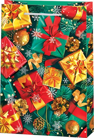 10-42-5033А Пакет подарочный XL 325x450мм