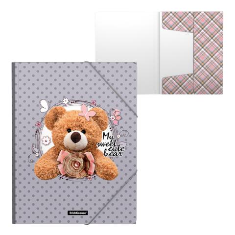 Папка на резинках А4 ЕК Teddy Bear 54317 Папка на резинках А4 ЕК Teddy Bear 54317