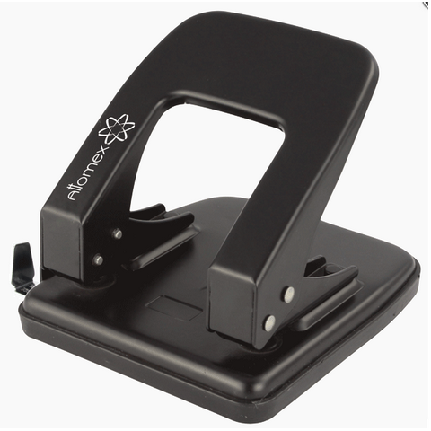 Дырокол 30 л. Attomex метал. 4020502 черный