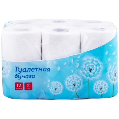 Туал. бумага OfficeClean 2сл. 14,5м. белая 12шт. 279672