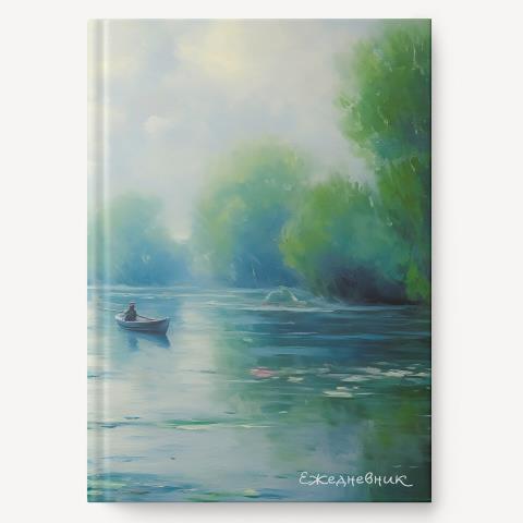 Ежедневник А5 К-Э Озеро кувшинок интегр. ЕЖИ25512805 Ежедневник А5 К-Э Озеро кувшинок интегр. ЕЖИ25512805
