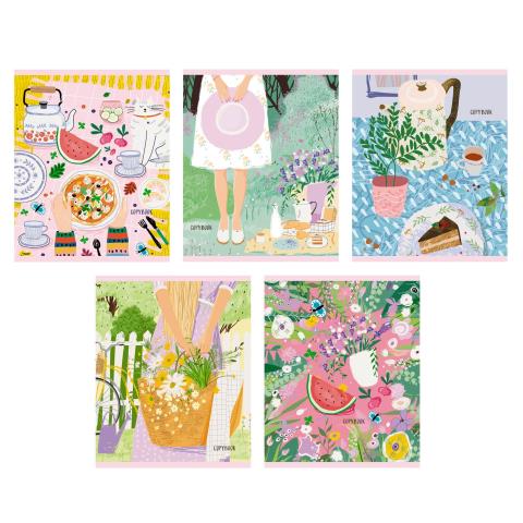 Тетрадь 48 л. (клетка) К-Э Лето! ТКБ487208