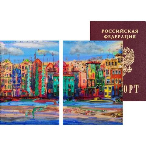 Обложка д/паспорта deVente 1030135 Fantastic City Обложка д/паспорта deVente 1030135 Fantastic City