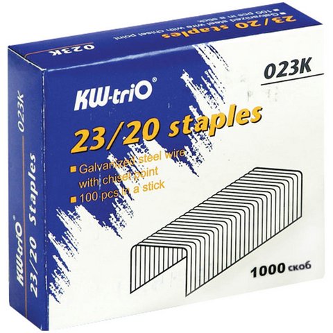 Скобы № 23/20 KW-trio до 170л Скобы № 23/20 KW-trio до 170л
