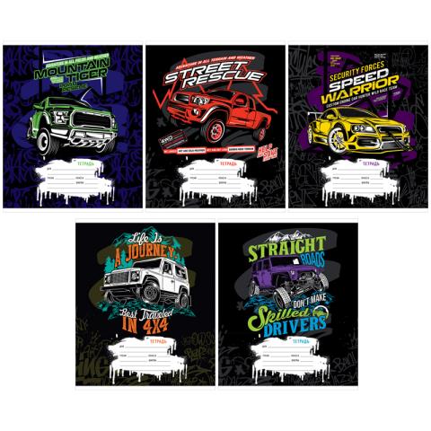 Тетрадь 12 л. (линия) ArtSpace Техника Monster car 35175 Тетрадь 12 л. (линия) ArtSpace Техника Monster car 35175