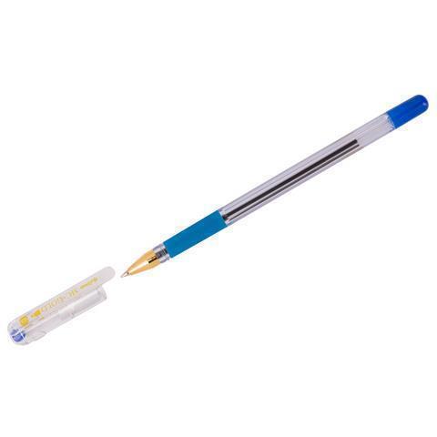 Ручка шариковая MC GOLD 0,5 масл.основа синий BMC-02 /144