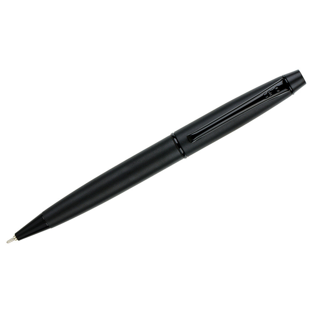 Ручка шар. CELLO Carbon 0,7 корпус черный матовый синяя CEL1012226