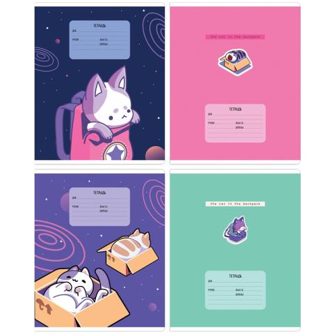 Тетрадь 18 л. (клетка) MESHU Catbox MS_43314 Тетрадь 18 л. (клетка) MESHU Catbox MS_43314
