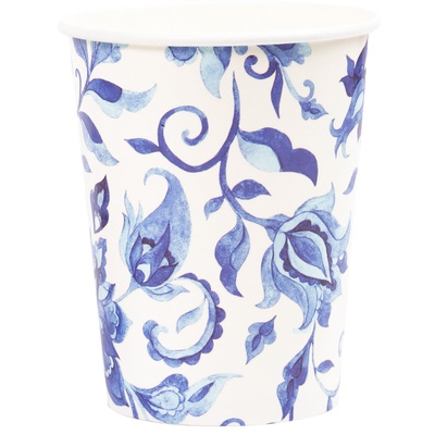 Стакан Синие узоры 250мл 6шт 1502-6617