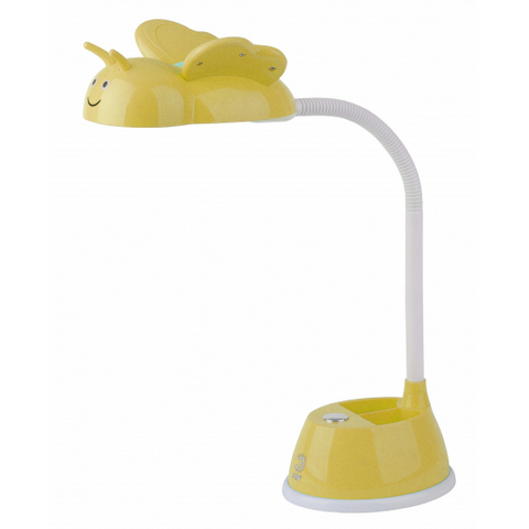 Лампа настольная ЭРА NLED-434-6W-Y желтая пчелка теплый