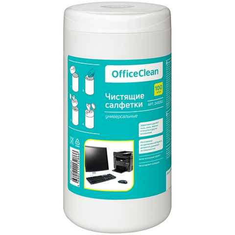 Салфетки универсальные OfficeClean 100 шт. 248262 Салфетки универсальные OfficeClean 100 шт. 248262