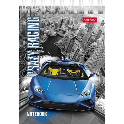 Блокнот А7 40 л. (спираль) Хатбер Автопанорама 40Б7В1гр_076974