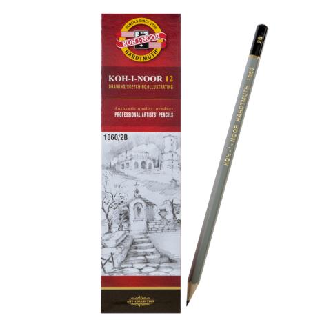 Карандаш ч/гр. KOH-I-NOOR Goldstar 1860 2В Карандаш ч/гр. KOH-I-NOOR Goldstar 1860 2В