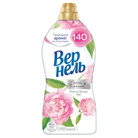 Кондиционер для белья Вернель Aroma Пион и белый чай 1,74 л Кондиционер для белья Вернель Aroma Пион и белый чай 1,74 л