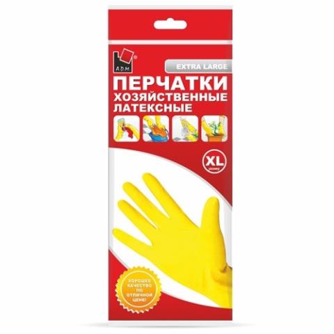 Перчатки хоз. без напыления XL желтые DGL019P Перчатки хоз. без напыления XL желтые DGL019P