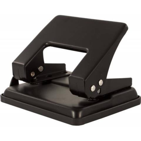 Дырокол 150 л. Silwerhof черный 2083410