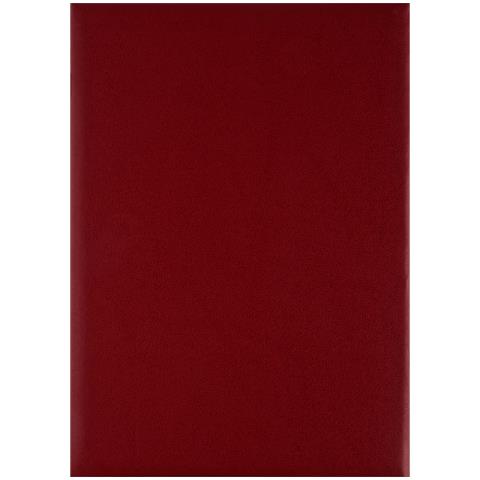 Папка адресная Без надписи А4 бумвинил бордо 277209