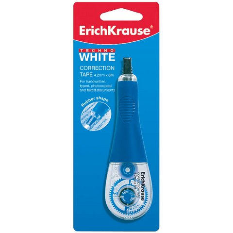 Корректирующая лента 4,2 мм х 8 м TECHNO WHITE ЕК21887 Корректирующая лента 4,2 мм х 8 м TECHNO WHITE ЕК21887