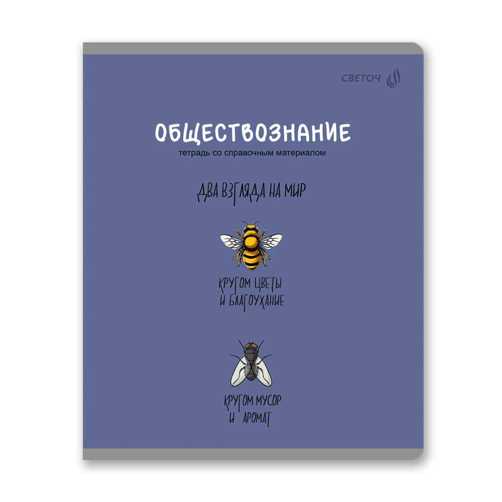Тетрадь 48 л. (клетка) SVETOCH Большая перемена Обществознание 01820