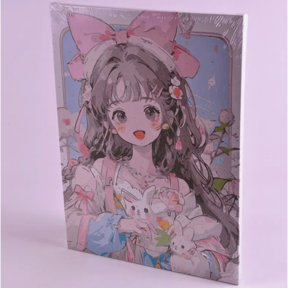 Картина по номерам 40х50 Девочка М-12226