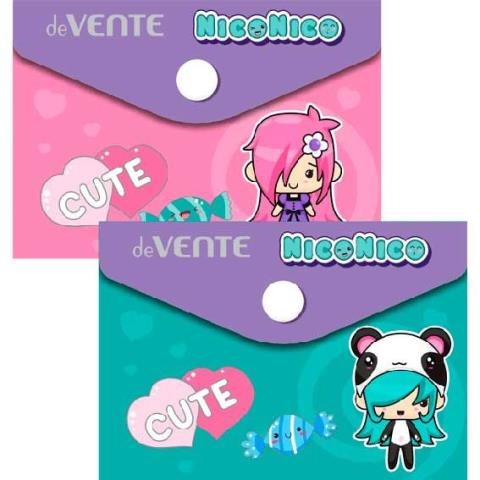 Папка - конверт А7 на кнопке deVENTE 3071234 NicoNico:-) Папка - конверт А7 на кнопке deVENTE 3071234 NicoNico:-)