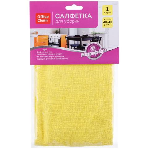 Салфетка OfficeClean 40х40 микрофибра 304816 Салфетка OfficeClean 40х40 микрофибра 304816