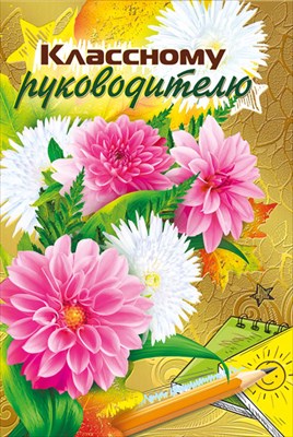 042.379 Открытка Классному руководителю А5