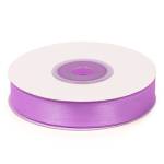 Лента декоративная атлас светло-фиолетовый 12мм*22,5м 3114