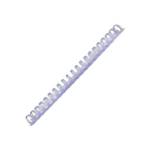 Гребенка 22 мм. д/переплета прозрачные 50 шт. 3199