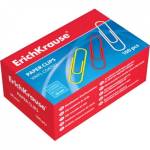 Скрепки 28 мм 100 шт ERICH KRAUSE цветные 24871