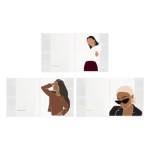 Набор обложек 210х350 для дневников и тетрадей 3 шт. Girls ПВХ 180 мкм GLc_210.31(H)