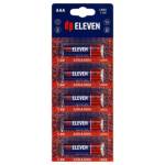 Батарейка LR03 (ААА) Eleven 1 шт. ВС5 отрыв. набор 358393