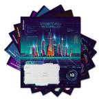 Тетрадь 18 л. (линия) ErichKrause Digital World 60555  /10 MIX