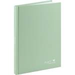 Ежедневник А5 128 л. П-П Пастельный зеленый 7БЦ 128-6702