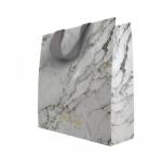 Пакет подарочный Premium Carrara white L 26x32,4x13см 2-852/01