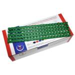 Гребенка 28 мм. д/переплета зеленый 50 шт. 2139