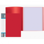 Папка с 60 карманами deVente 3105400 красная