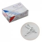 Скрепки 28 мм 100 шт Attomex 4135305 треугольн.