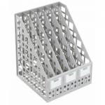 Лоток вертикальный 6 отд. СТАММ серый ЛТ86/63725