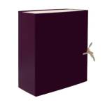 Короб архивный 200 мм. бумвинил Lamark120 AB0120-BR бордо 