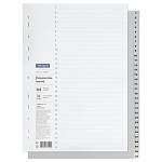 Разделитель А4 1-31 31 л. сер. пластик OfficeSpace 366054